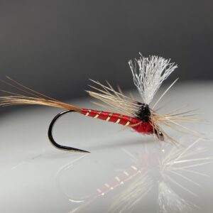 Red Spinner Parachute - White Post